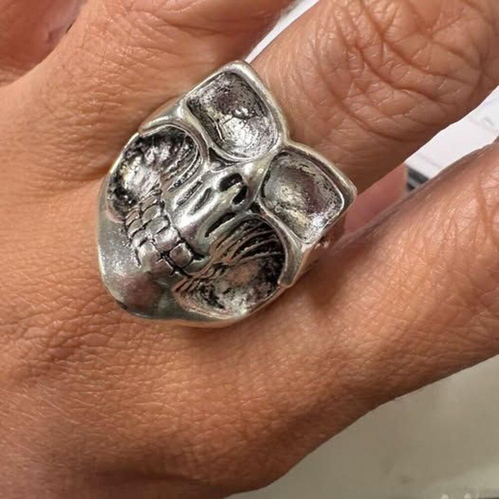 Skull with Sunglasses Ring
